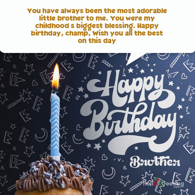 300+ Happy Birthday Wishes for Brother | Heart Touching Happy Birthday Brother 4 Birthday Wishes for younger Brother