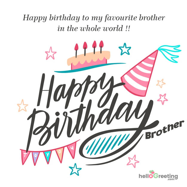 300+ Happy Birthday Wishes for Brother | Heart Touching Happy Birthday Brother 5 Birthday Wishes for Brother