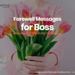 Farewell Messages to Boss