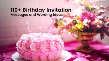 110+ Birthday Invitation Messages and Wording Ideas