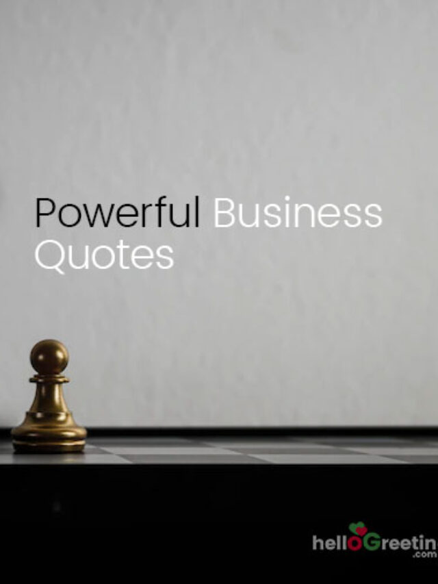 Short Powerful Business Quotes in English | Motivational Quotes