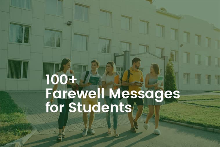 Farewell Messages for Students