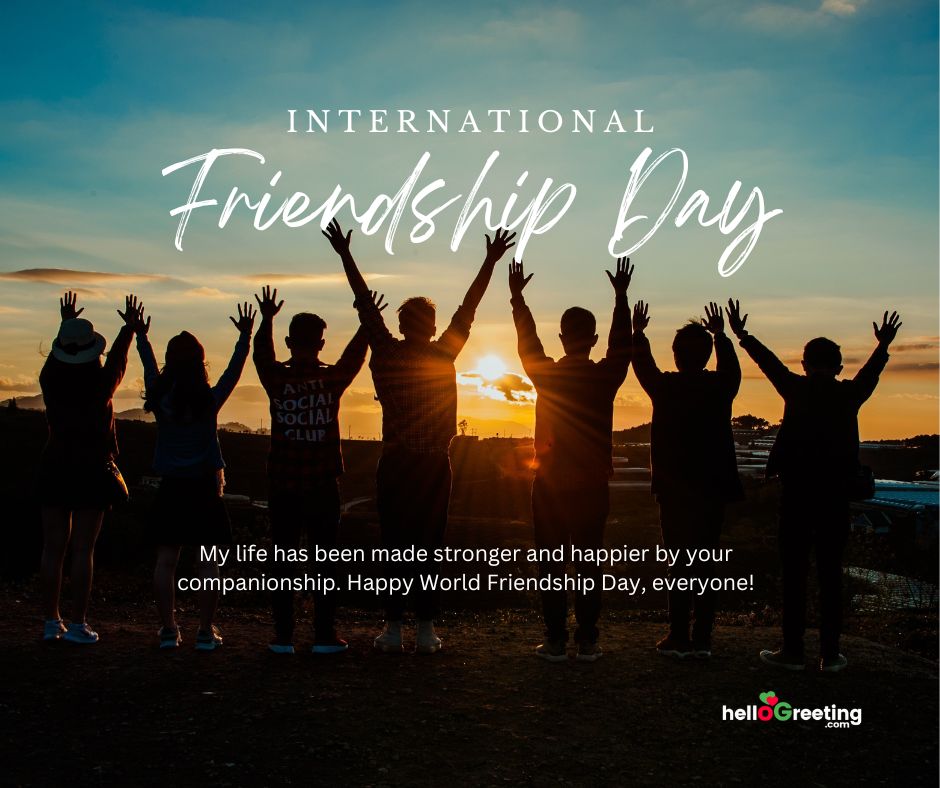Happy International Friendship Day Wishes images