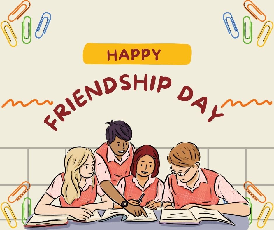 happy friendship day images for school friends