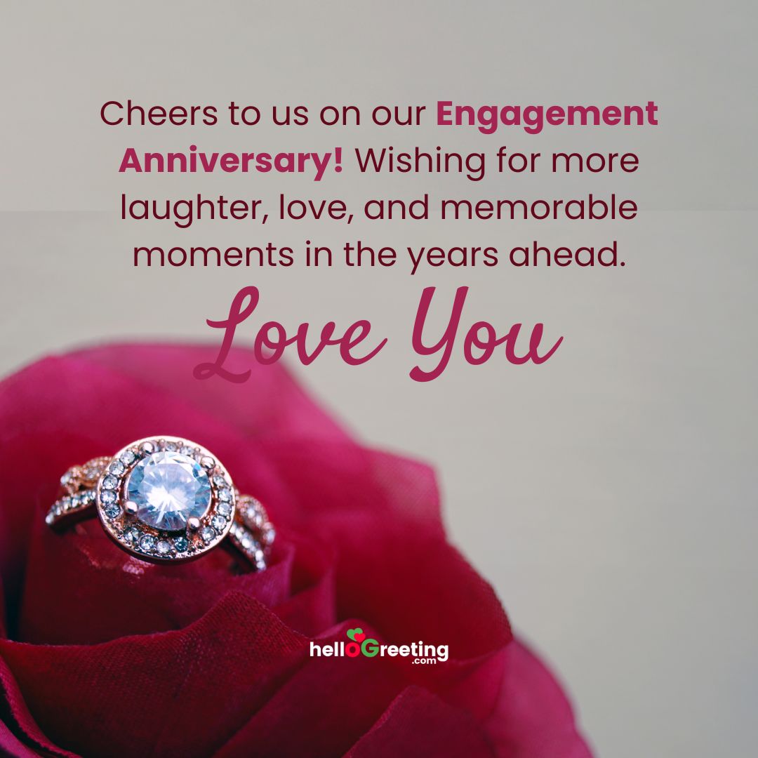 100+ Beautiful Engagement Anniversary Wishes Messages and Quotes
