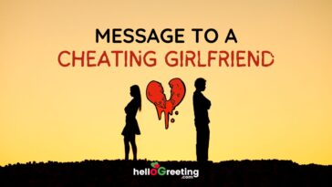 Messages to a Cheating Girlfriend - HelloGreeting