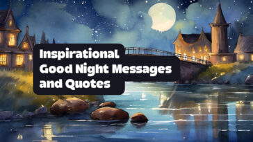 Inspirational Good Night Messages and Quotes