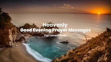 Good Evening Prayer Messages for Loved Ones