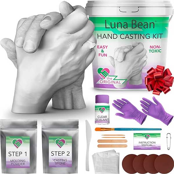 Couple Wedding Gift for Marriage- Hand Casting Kit