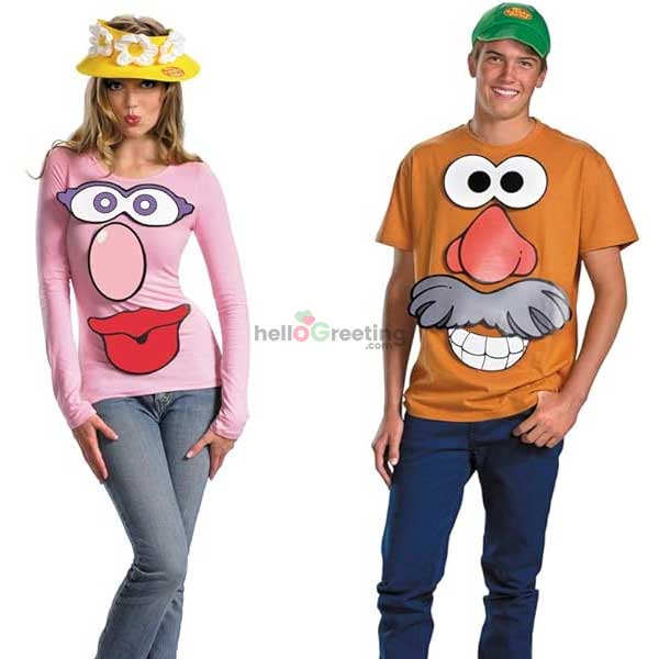 Mr. Mrs. Potato Head Costume Kit