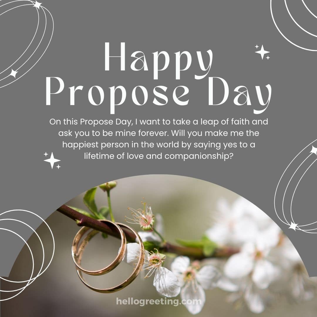 Propose Day Wish for your Love