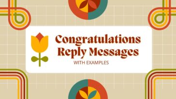 Congratulations Reply Messages with Examples