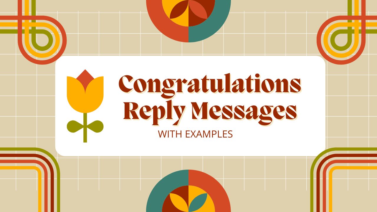 Congratulations Reply Messages with Examples