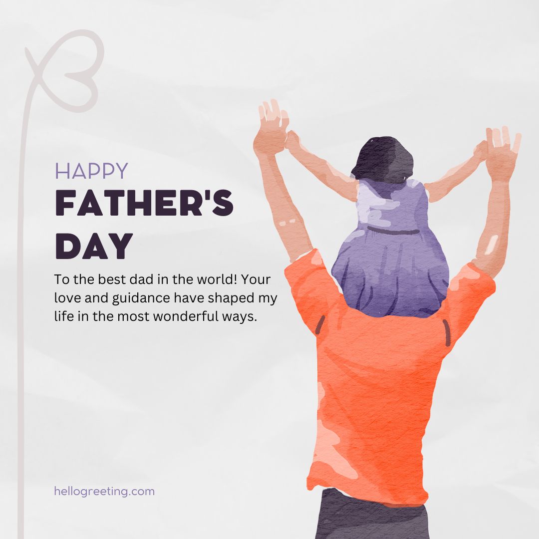 Sweet Happy Father's Day Wishes Your Dad