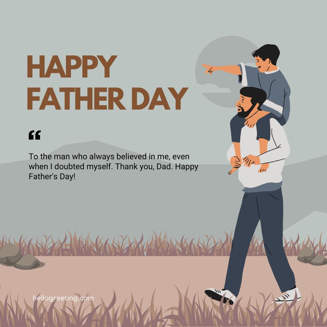 Fathers Day Wishes to Dad from Son