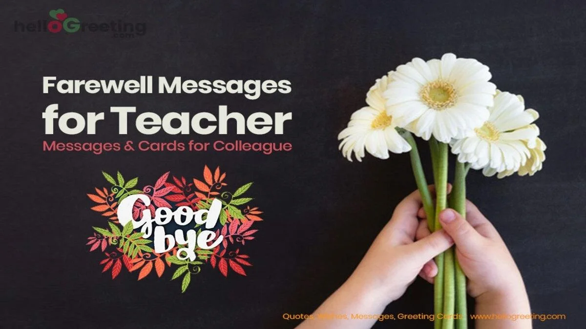 Farewell Messages for Teacher