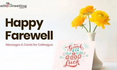 Farewell Messages for Colleague