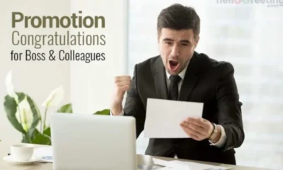 100 Finest Promotion Congratulations Message, Wishes, Images for One & for All