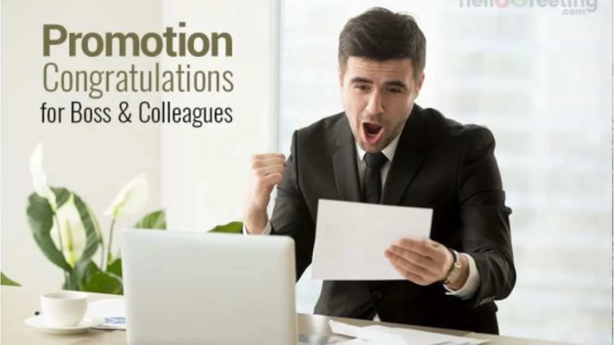 100 Finest Promotion Congratulations Message, Wishes, Images for One & for All