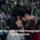 Birthday Paragraphs For Girlfriend