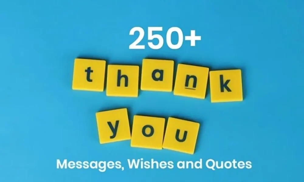 Thank you Messages