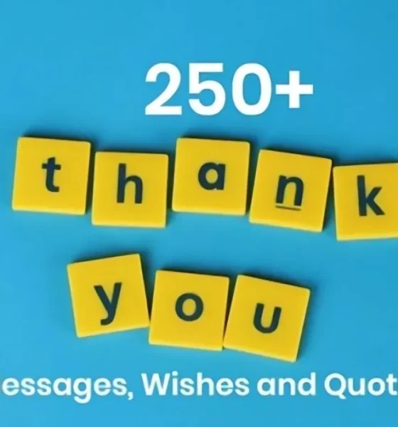 Thank you Messages