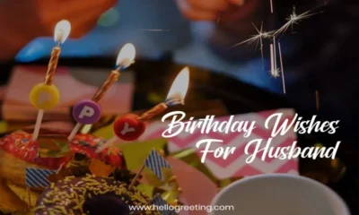 Happy Birthday Wishes for Husband