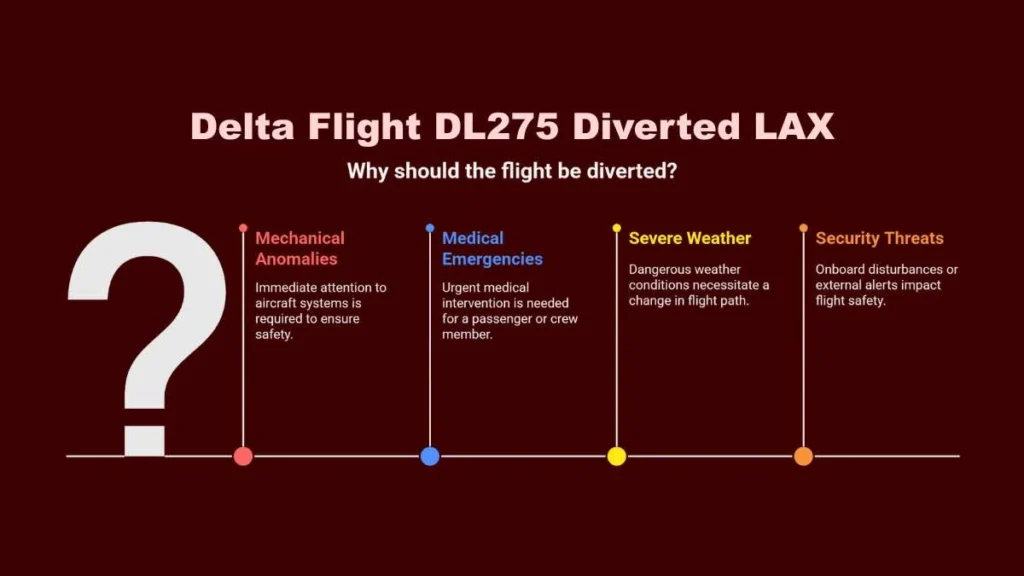 Delta Flight DL275 Diverted LAX