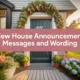 New House Announcement Messages and Wording