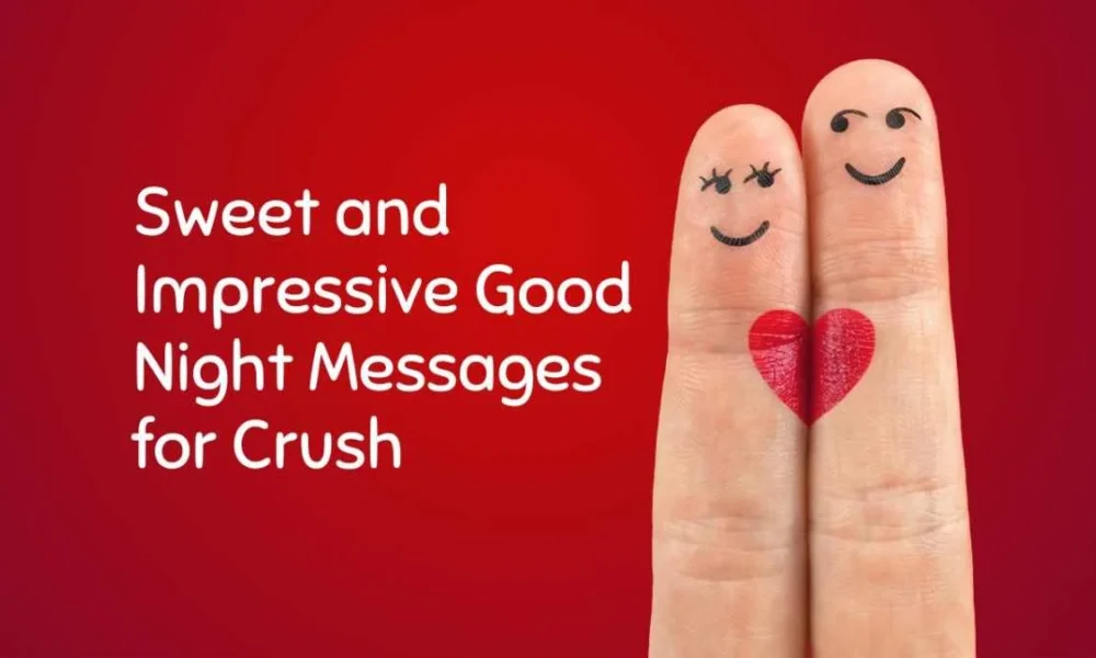 Sweet and Impressive Good Night Messages for Crush