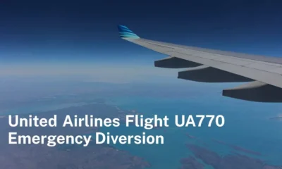 United Airlines Flight UA770 Emergency Diversion