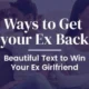 Way to Get your Ex Back | Beautiful Text to Win Your Ex Girlfriend