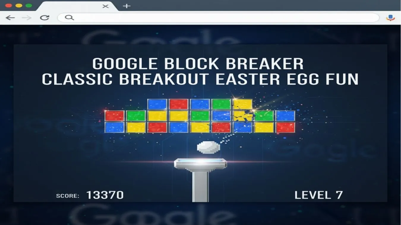 Google Block Breaker